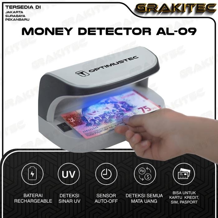 

X689 Grakitec Money Detector - Alat Deteksi Uang P@Lsu Mesin Pendeteksi Fake Al-09
