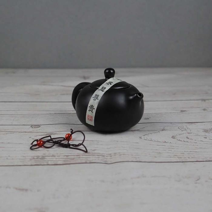 Poci Teko Teh Keramik Tanah Liat Set + 4 Cangkir +Tas Homadise Teapot