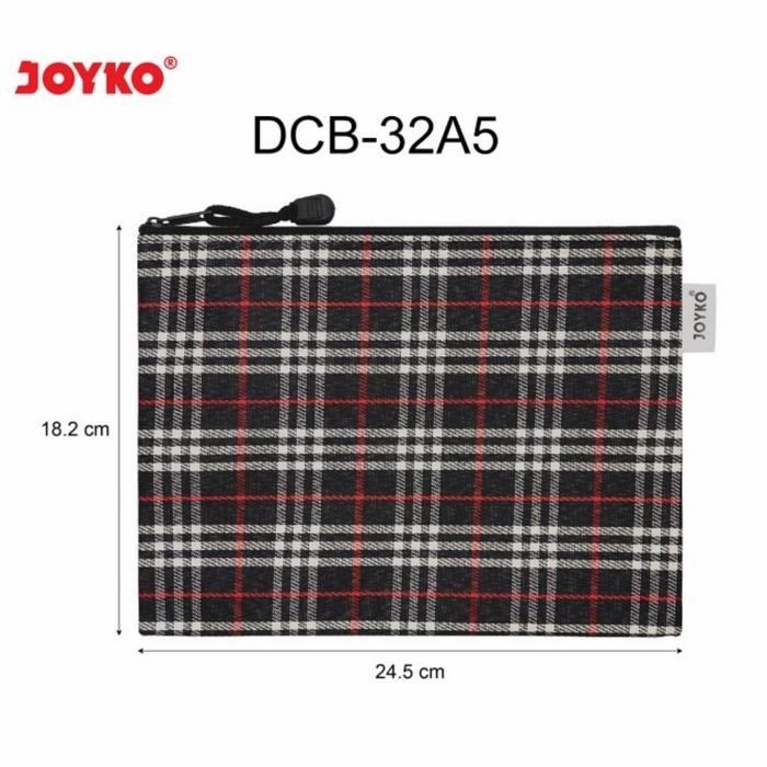 

X689 Joyko Dcb-32 A5 Document Bag - {Harga 12 Pcs} - Stationery