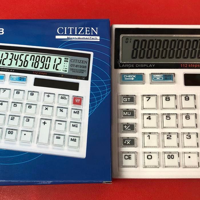 

X689 Kalkulator Citizen 512T Putih/ 512Gb