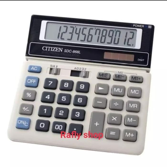 

X689 Kalkulator Citizen 868L Best Seller