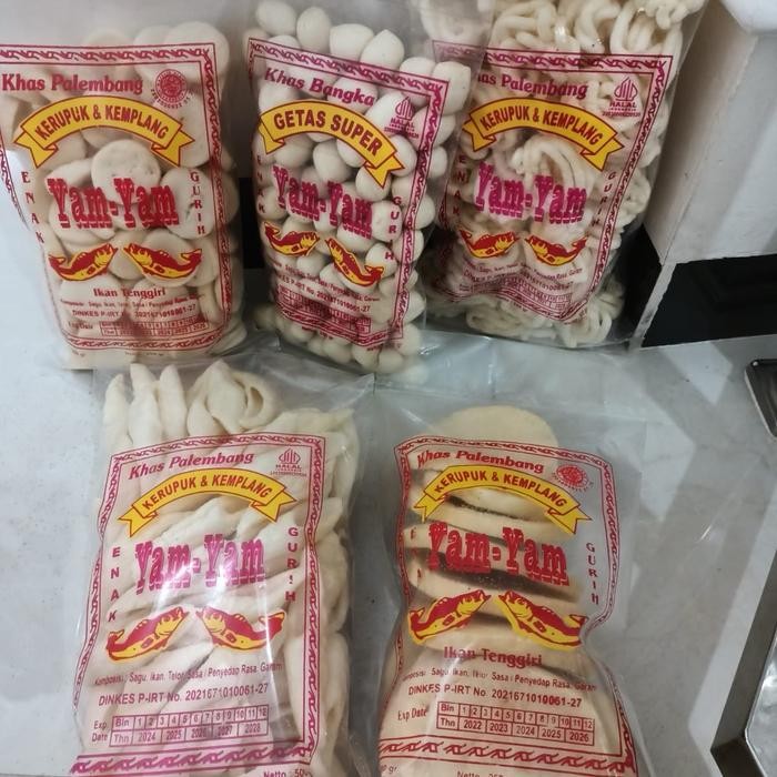 

Sale!! Paket Kerupuk 5Bungkus(Mini,Getas,Sanggul,Buncis,Peser @200Gr)