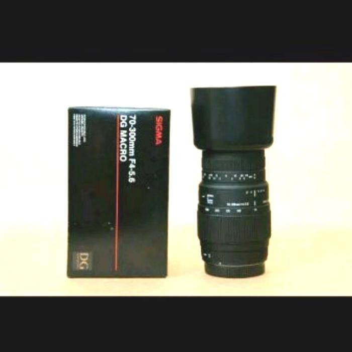 Lensa Sigma 70-300mm DG Macro for Nikon