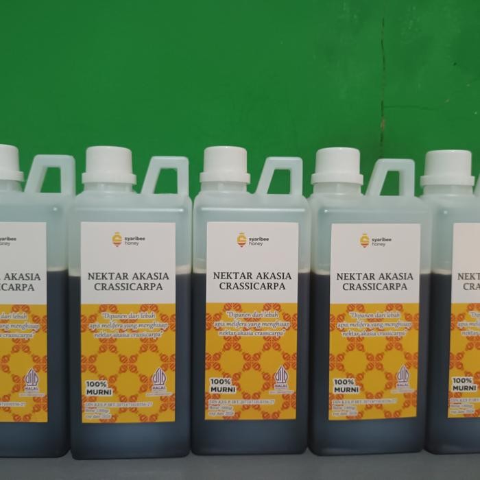 

madu akasia crassicarpa 1kg bonus 100gr