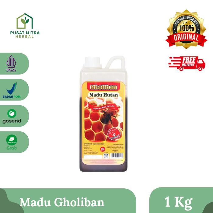

Madu Hutan Gholiban Madu Kalimantan 1 KG Original