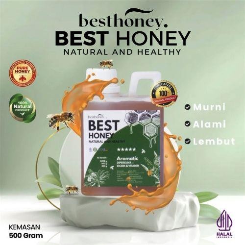 

Madu Multiflora Asli 100% - Best Honey - Madu Murni - 500 GR