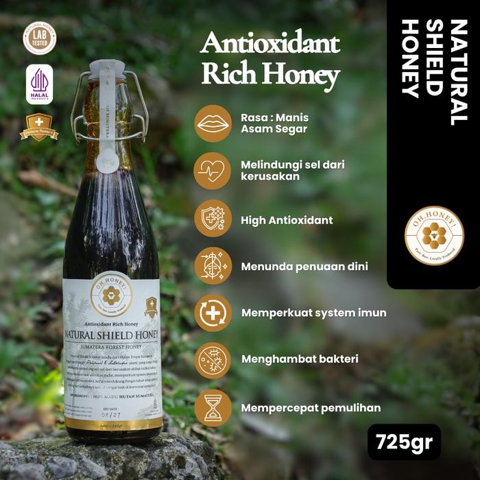 

Oh Honey - Natural Shield Honey dari Hutan Sumatera 100% Madu Murni Asli Tanpa Campuran Tinggi