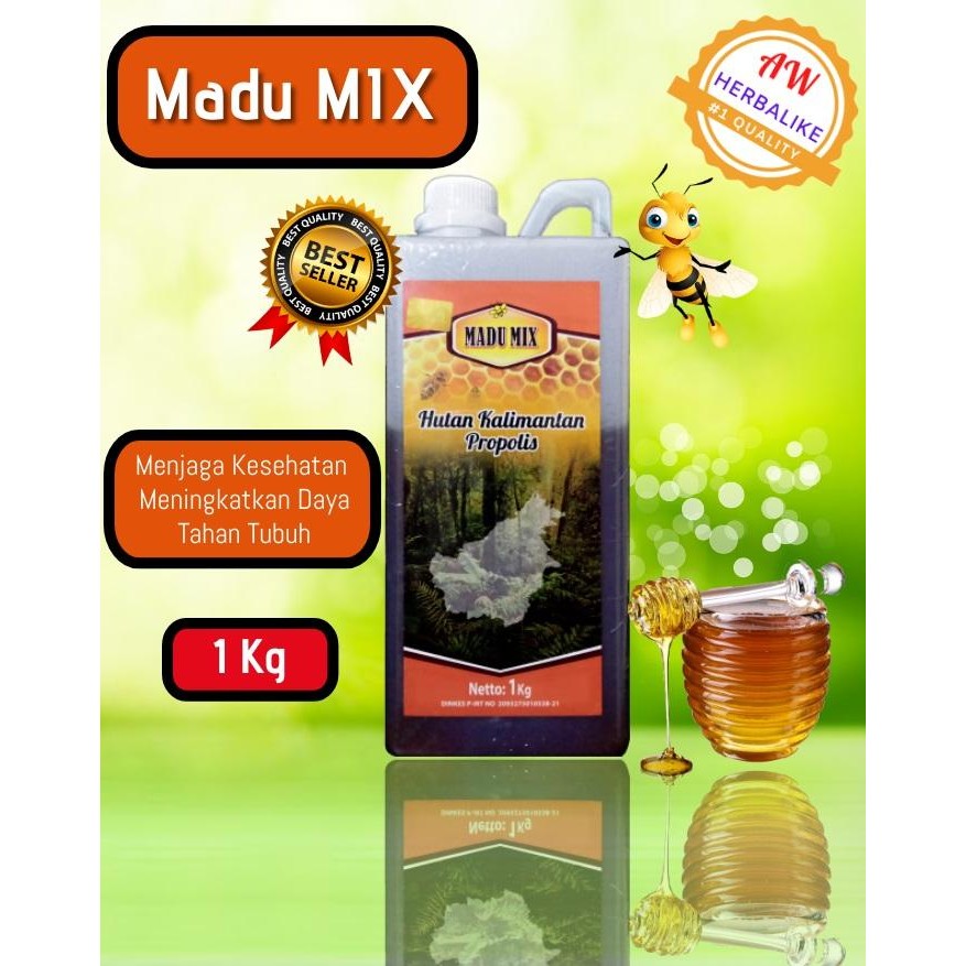 

MADU MIX Madu Hutan Kalimantan Plus Propolis