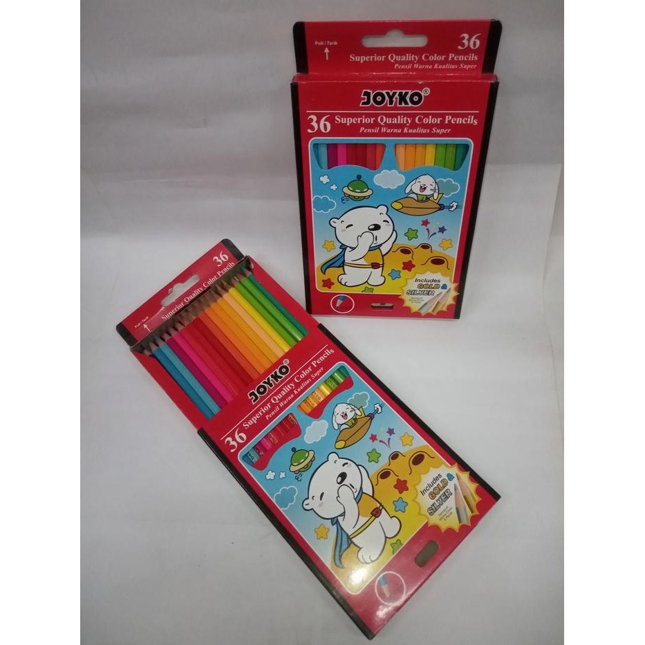 

Pensil Warna Joyko CP-36PB ( 36 warna )