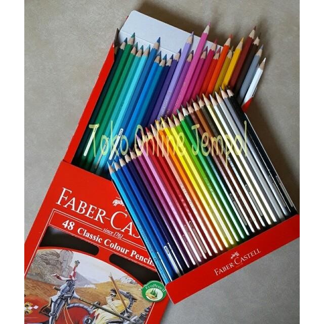 

Pensil Warna 48 Faber Castell Classic Colour Pencil Warna Fabercastel 115858 ATK0079FC