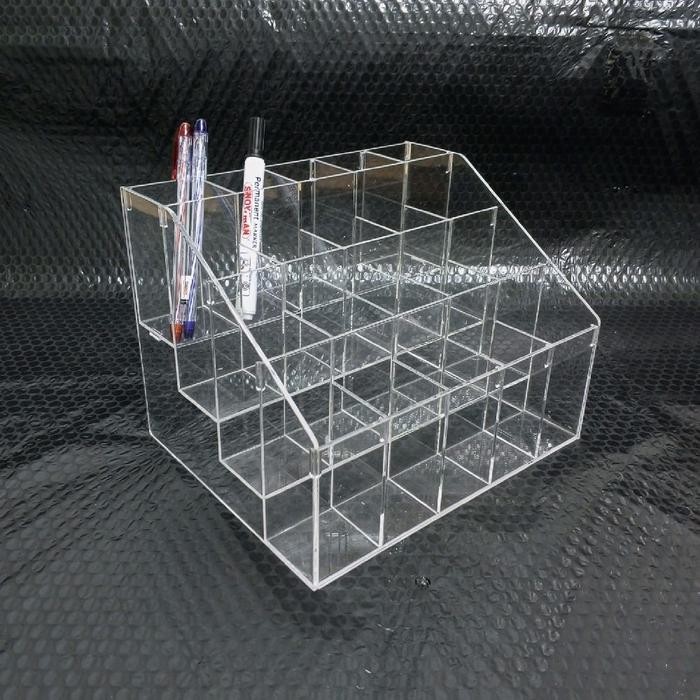 

Tempat Pulpen Akrilik /Akrilik Kotak Pensil /Akrilik Atk