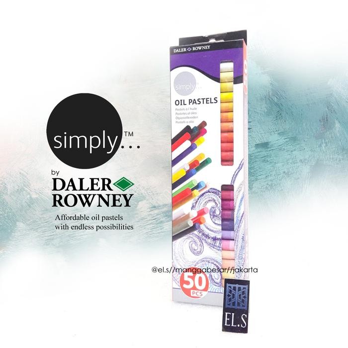 

Daler Rowney Simply Oil Pastel 50 Pcs