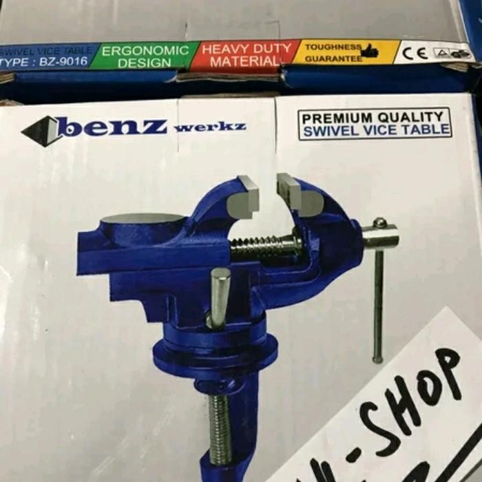 Termurah Catok Meja 2,5 Asli Catok Besi Alat Jepit Catok Paron Tanggem Ragum