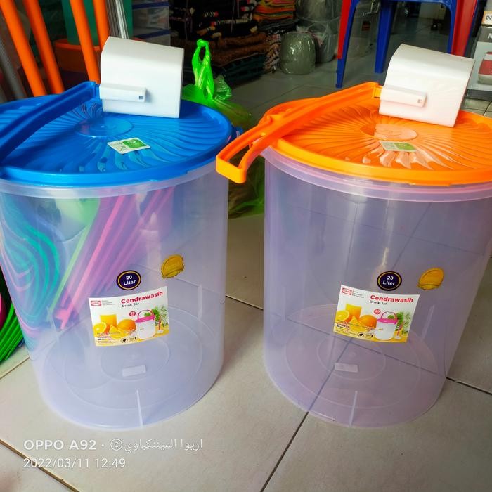 Aquarium Es Buah Tempat Es Buah Toples Es Buah Es Kelapa Muda 20 Liter