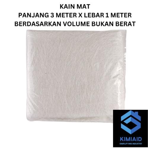 KAIN MAT - SERAT FIBER WATERPROOFING EPOXY RESIN - RESIN FIBERGLASS - ANTI BOCOR