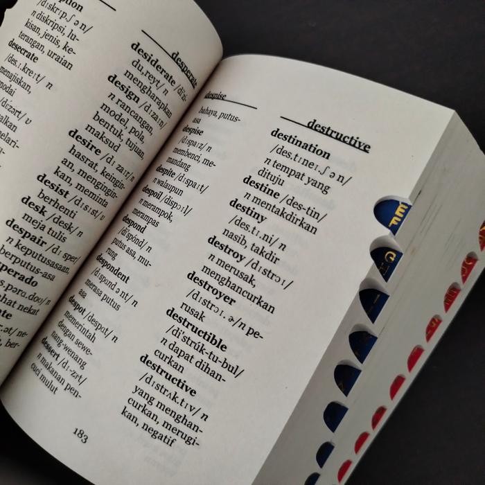 

KAMUS POCKET INGGRIS-INDONESIA, INDONESIA-INGGRIS