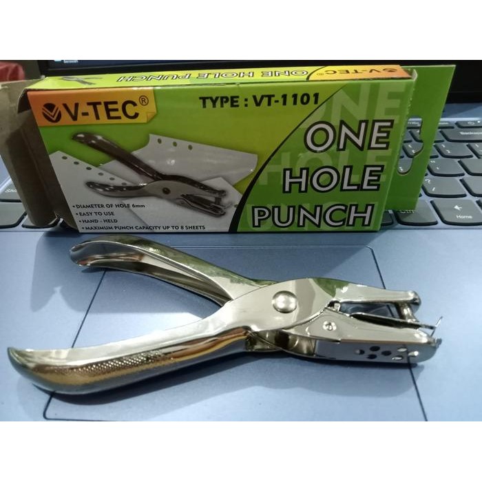 

Melayani Faktur Pajak! Pembolong Kertas V-Tec Pervorator 1 Lubang Vt-1101