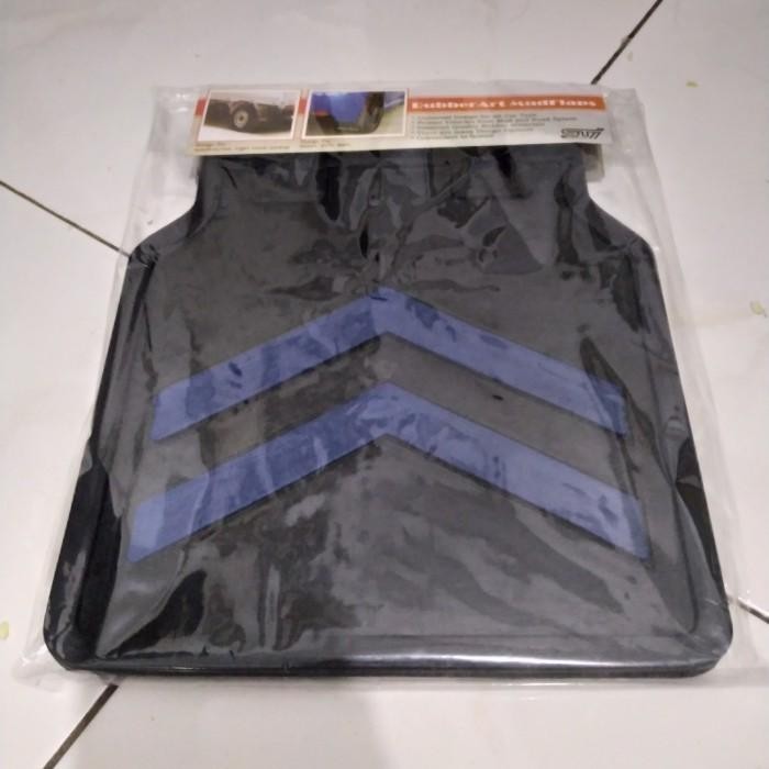 (Allthebest) Mudflap Sersan Hitam / Kepet Lumpur / Mudgard Mobil Pick Up Jeep dll