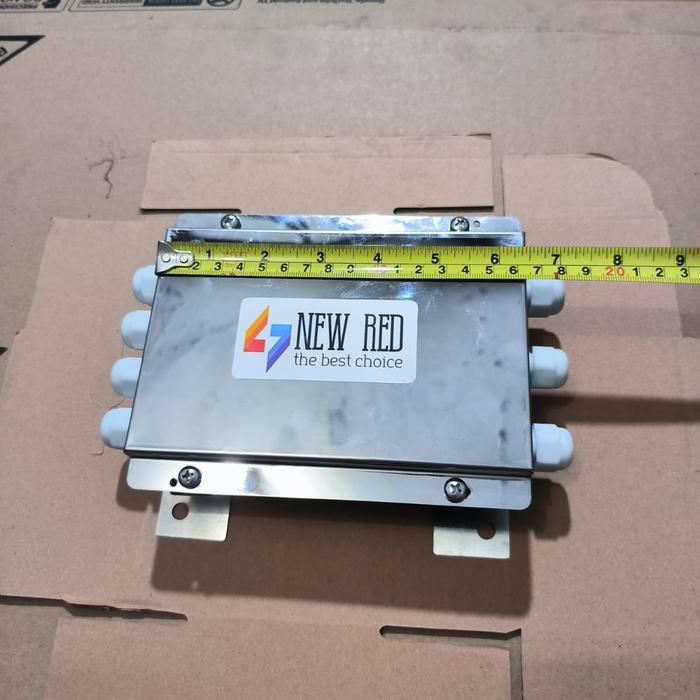 JUNCTION BOX TIMBANGAN 6 HOLE / JUNCTION BOX TIMBANGAN DIGITAL 6 CHANEL / JUNCTION BOX 6 LUBANG /