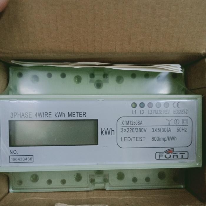 KWH METER DIGITAL 3 PHASE FORT XTM1250SA/KWH DIGITAL FORT XTM1250SA