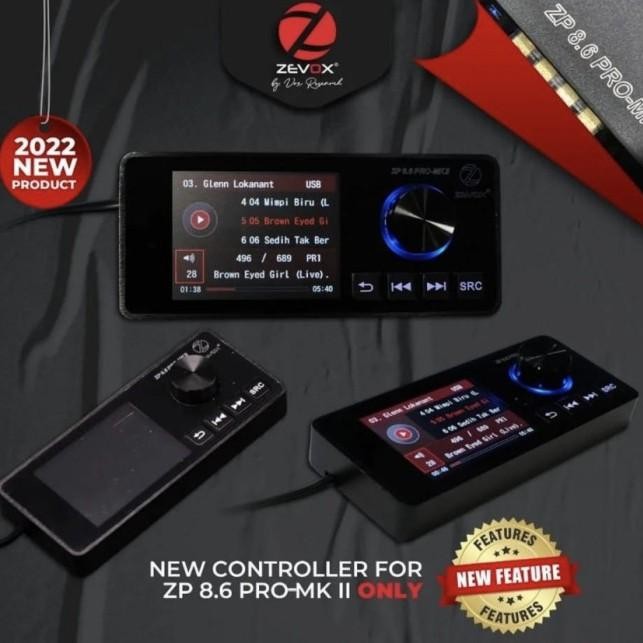 PROCESSOR DSP 8 CHANNEL ZEVOX ZP 8.6 PRO MK II BY VOX RESEARCH RESMI