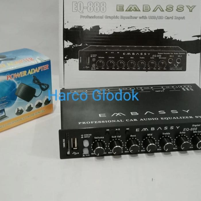 PARAMETRIK EMBASSY EQ-888 BLUETOOTH USB SD EMBASSY 888 + ADAPTOR