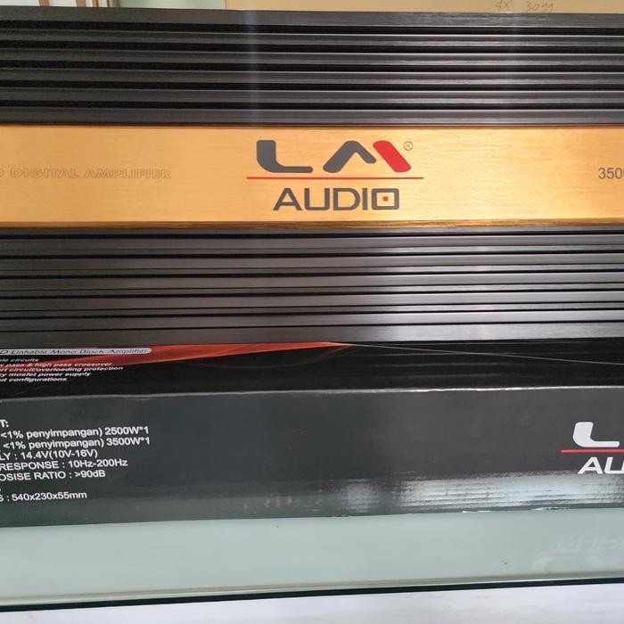 POWER MONOBLOCK LM 3500W AMPLIFIER LM