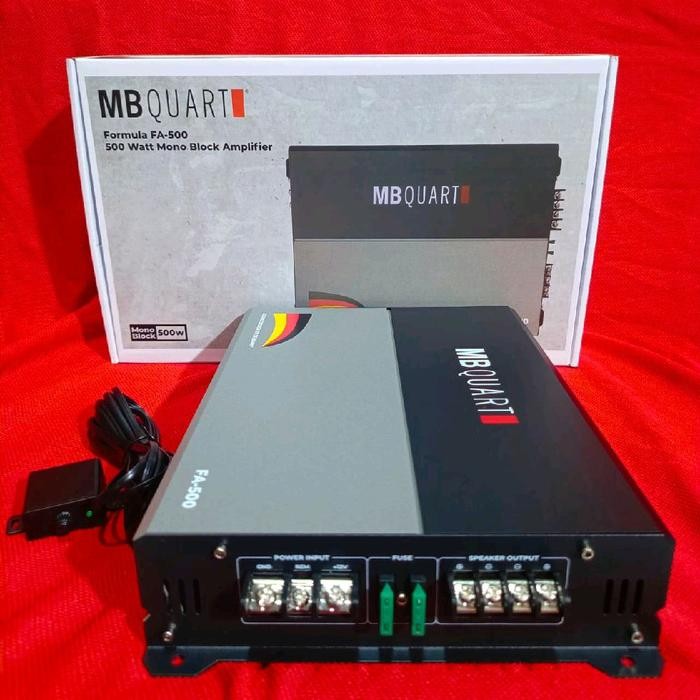 MONOBLOCK MB QUART FORMULA FA 500.1 - MONOBLOCK MB QUART