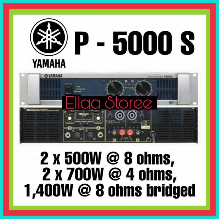 POWER AMPLIFIER YAMAHA P 5000 S POWER YAMAHA P5000S