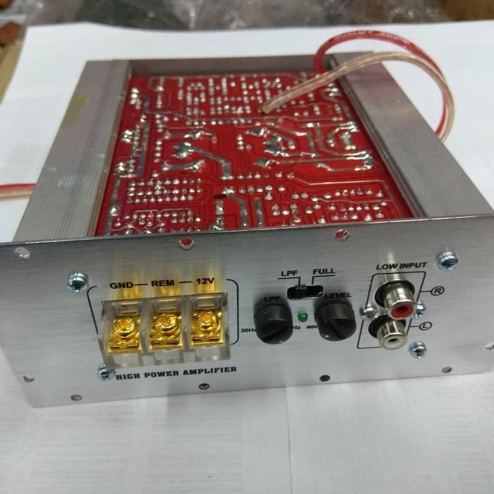 KIT BASS TUBE SUBWOOFER POWER AMPLIFIER DC 12 VOLT