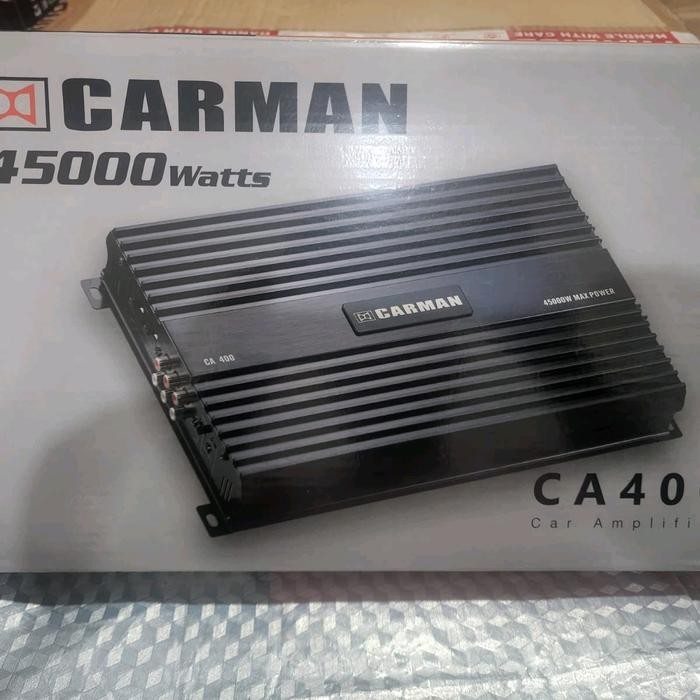 POWER 4 CHANNEL AUDIO MOBIL CARMAN CA-400 45000 WATTS