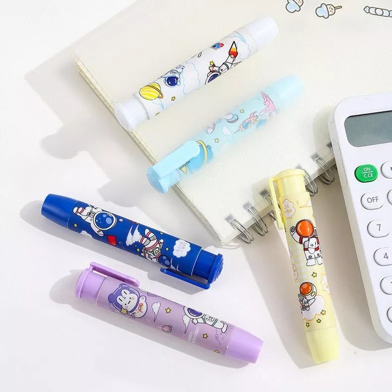 

Penghapus Pensil Mekanik Karakter Kartun Lucu Mechanic Eraser Pencil Serbaguna