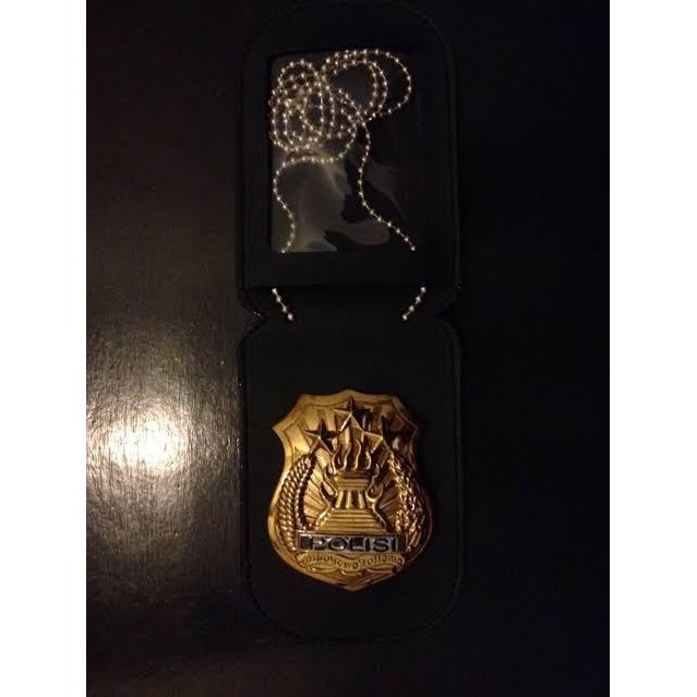 New // Kalung Lencana Polisi Jatah // 100% Original
