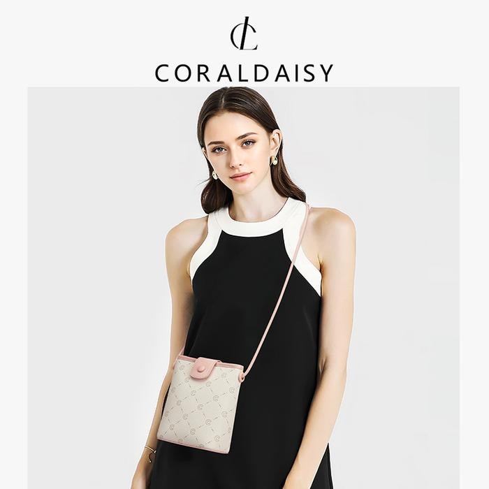 CORALDAISY Tas Wanita 2025 Tas Selempang Fashion Tas Bahu Cantik Tas ponsel