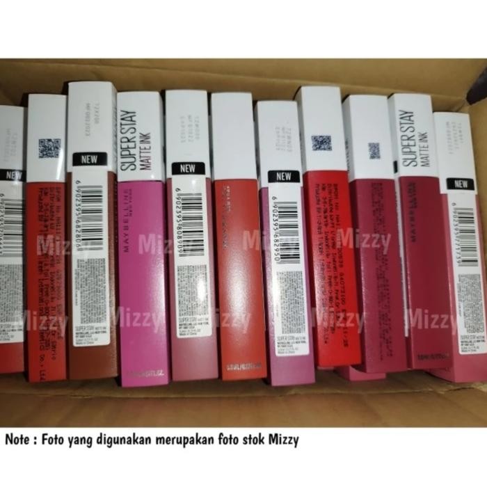 (Allthebest) Maybelline Superstay Matte Ink / Maybelline Liquid Matte / Tahan Lama