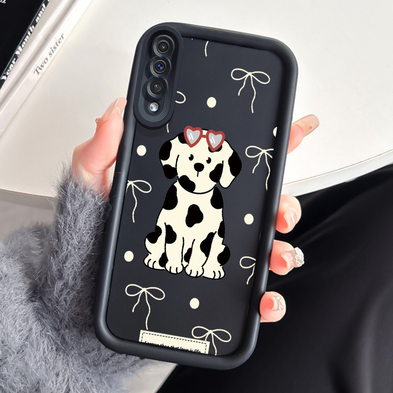Casing Hp Untuk Samsung Galaxy A50 A50s A30s Case Dalmatian lucu Kasing telepon ringan tipis Kesing 