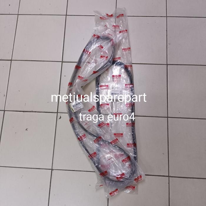 PAKET FANBELT V BELT FAN BELT DINAMO POWER STEERING ISUZU TRAGA EURO 4
