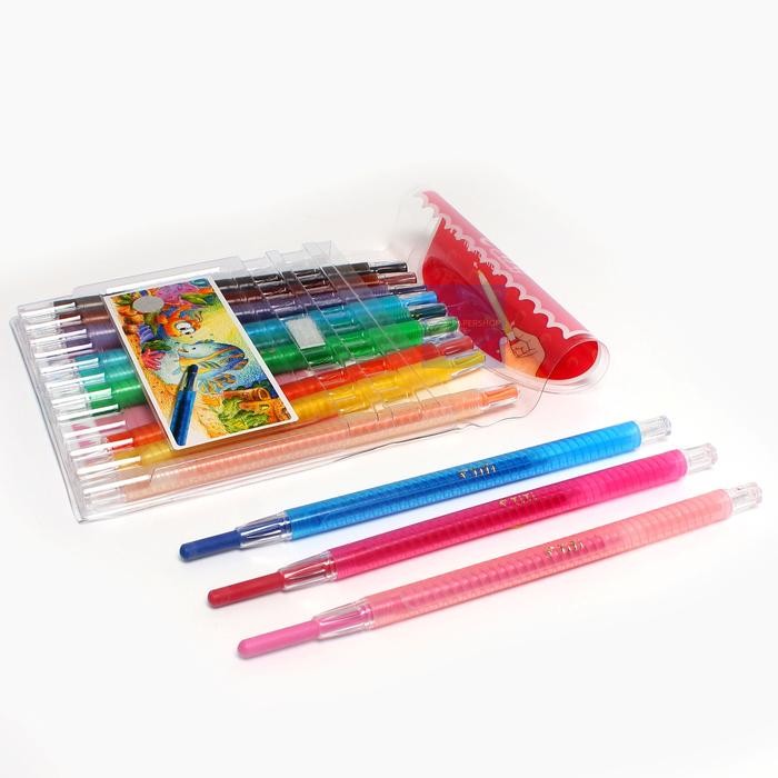 

SARI Titi Twist Crayon / Crayon Titi Puter Isi 12 - Set