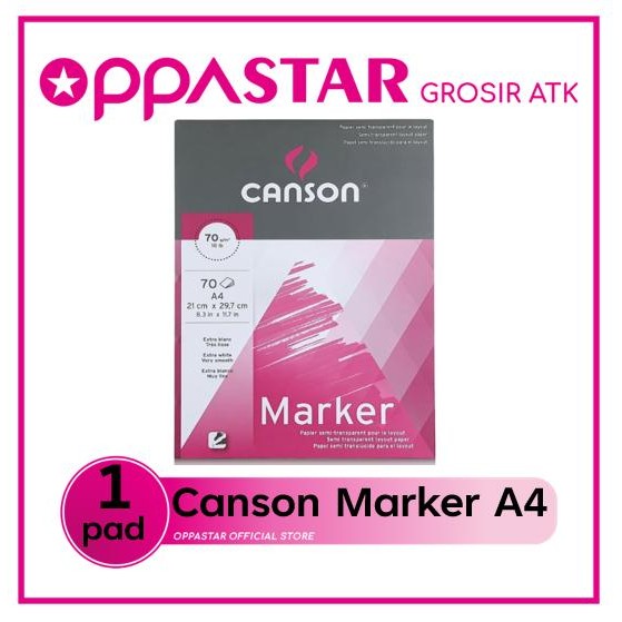 

SARI Canson Marker Layout Pad A4 Kertas Gambar Sktesa 200297231