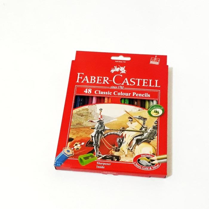 

SARI Pensil Warna Faber Castell 48 Warna Classic