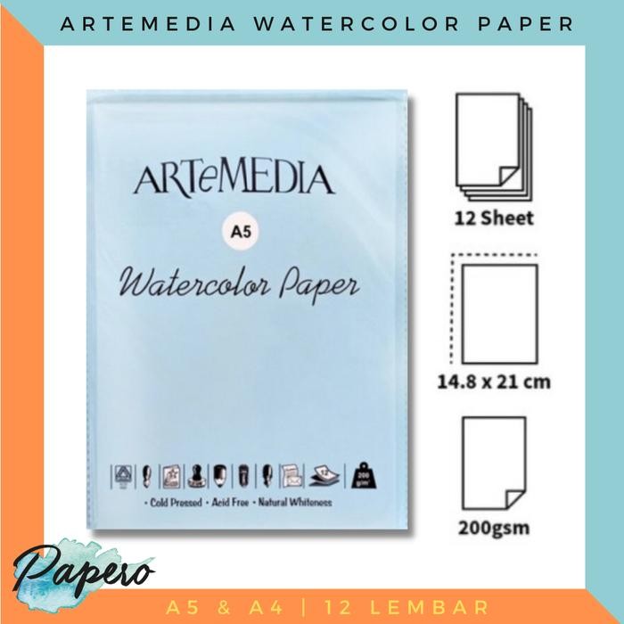 

SARI Artemedia Watercolour Paper Kertas Cat Air