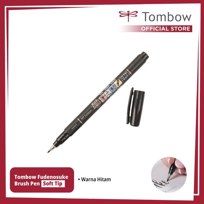 

SARI Tombow Fudenosuke Brush Pen, Soft Tip [Black]