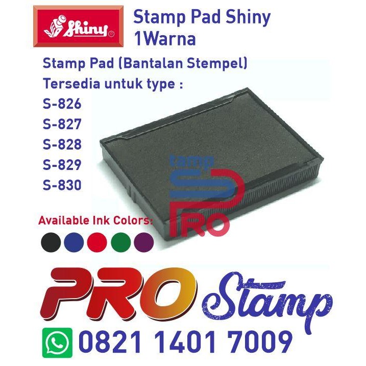

SARI Replacement Ink Pad Shiny / S-826, S-827, S-828, S-829, S-830