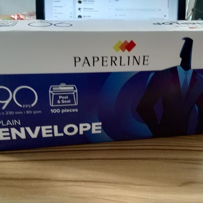 

5WUM Amplop Putih Polos Panjang 90 Jaya + Lem Perekat