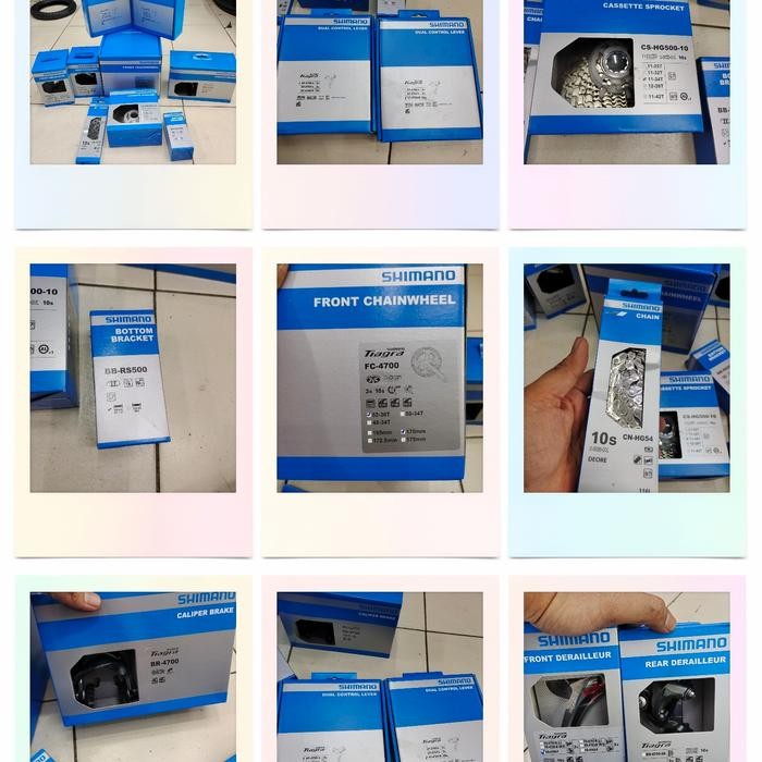 Group set Shimano set Tiagra 4700 Group set rim break Ful set Roadbike