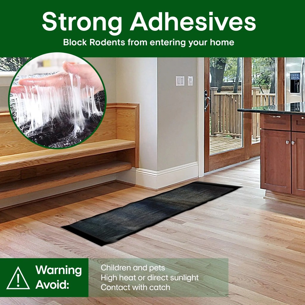 60/120CM High Effective Mouse Board Sticky Mice Glue Trap Mouse Rat Mouse Trap Sticky Mat Catcher