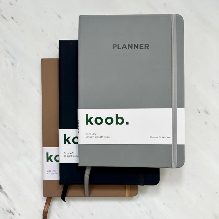 

A541 Koob. Undatted One Year Planner / Notebook Annual Planner Jurnal