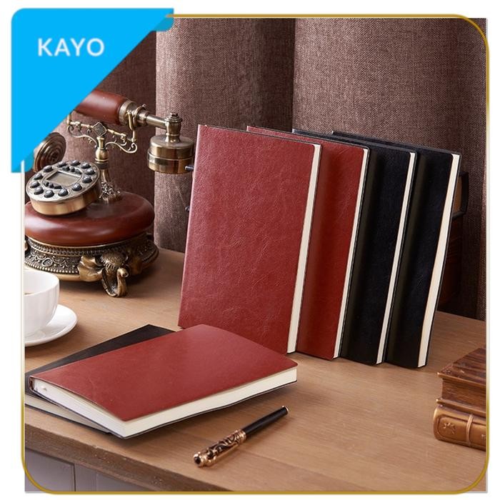 

Buku Agenda P1 Bahan Kulit Leader, Buku Memo Kerja, Note Book Leader