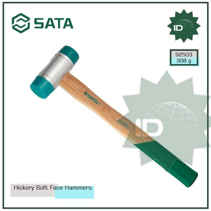 Banyak Dicari Palu Karet Hammer 92503 Hickory Soft Face Hammer 308G Sata