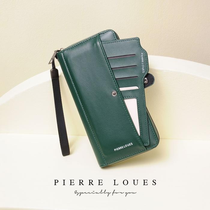 Dompet Panjang Wanita Kulit PU PIERRE LOUES Mirabelle Wallet